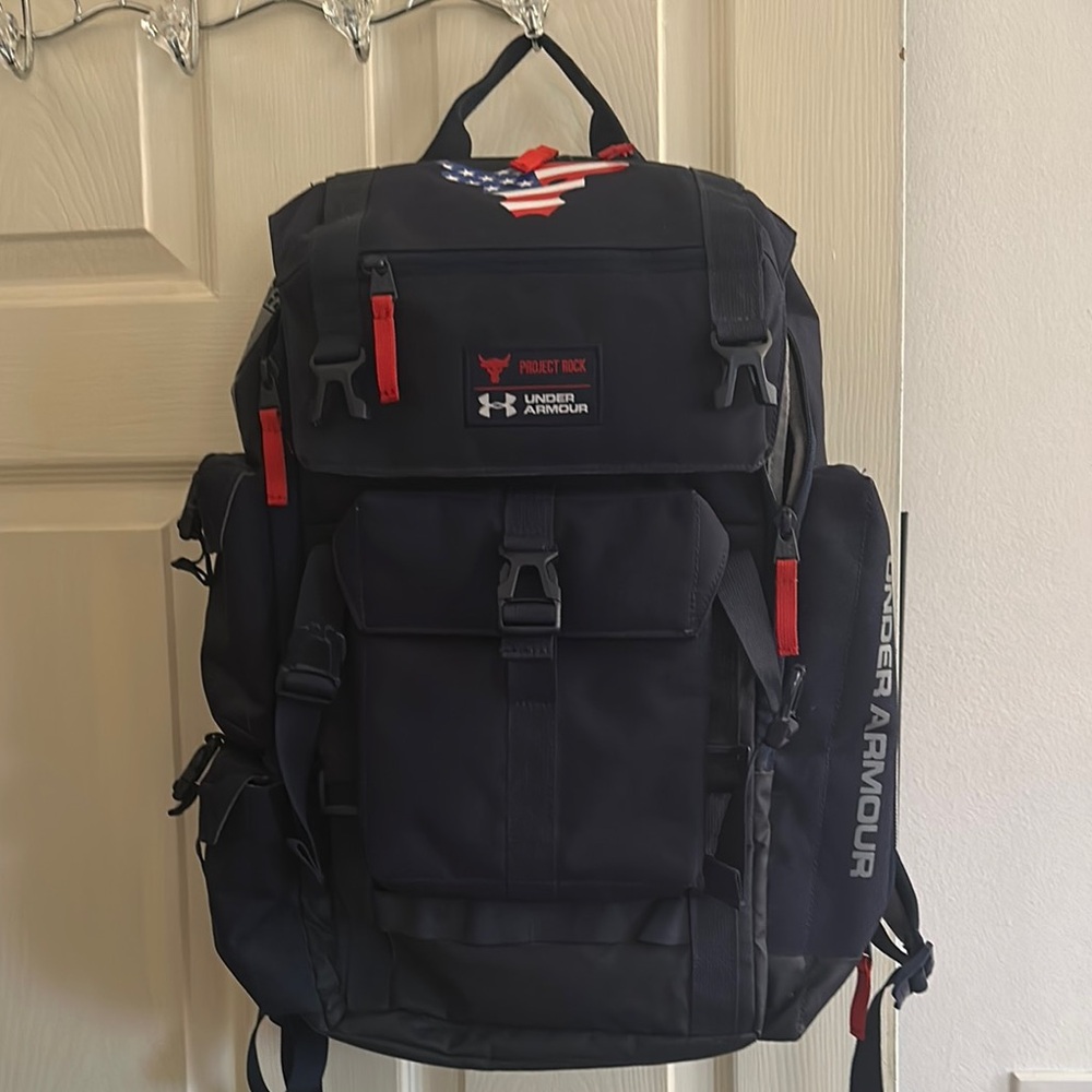 Under Armour Project Rock Black Backpack